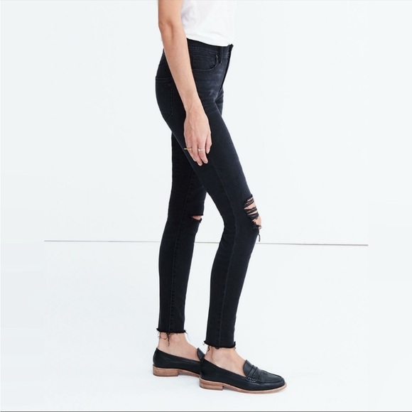 Madewell 9” high rise skinny jeans - Picture 3 of 5
